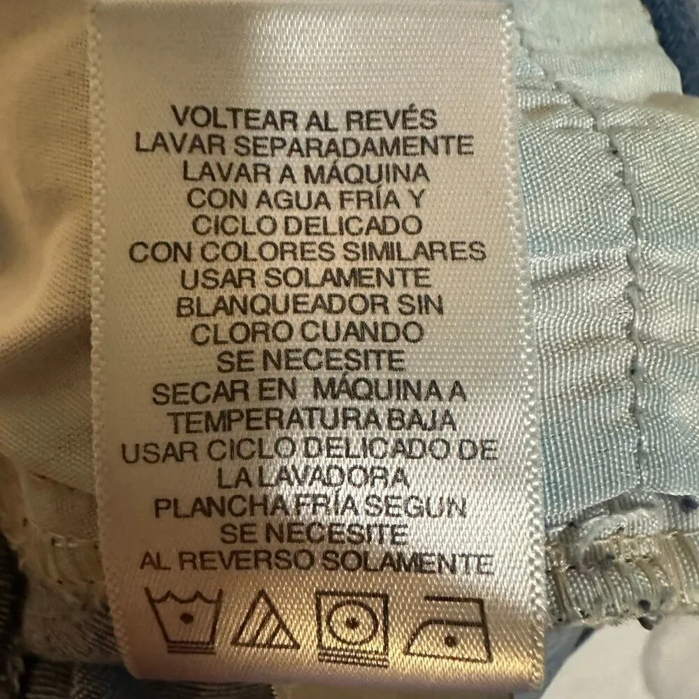 Jordache Size 13 Junior Patchwork